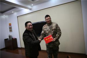 新春慰問送溫暖，共敘軍民魚水情