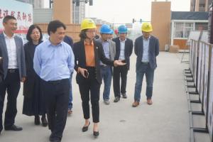 市國(guó)資委黨委書(shū)記、主任婁顯杰赴市北32號(hào)地塊調(diào)研“紅色工地”建設(shè)